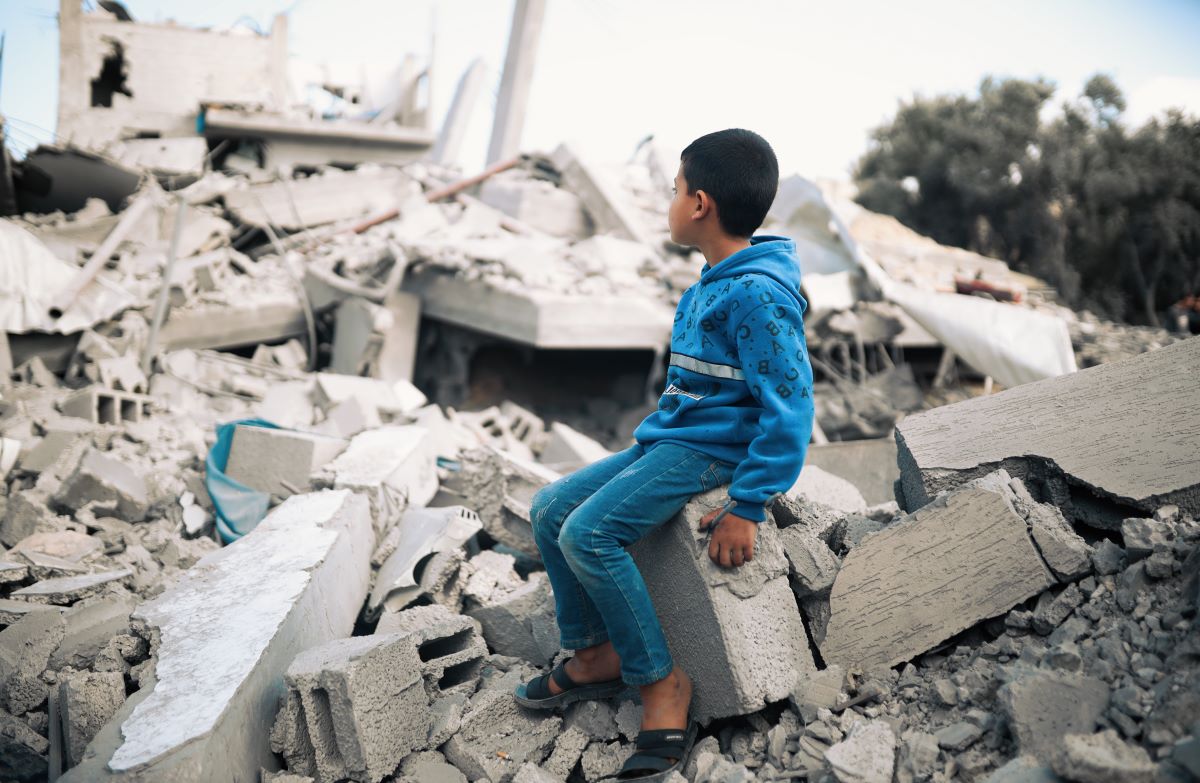 niño en gaza