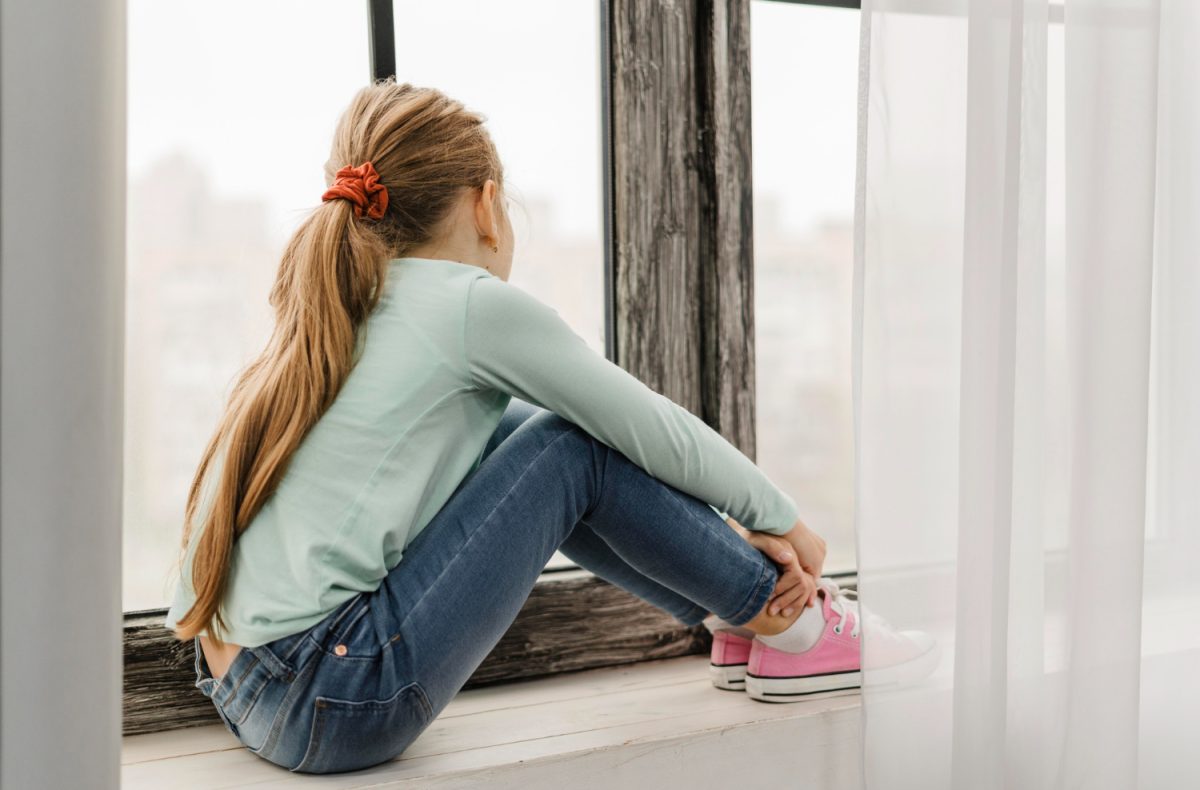 pobreza infantil niña