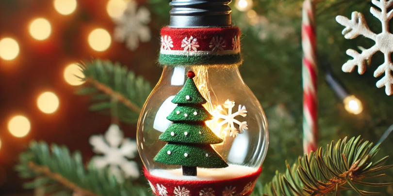 Manualidades navideñas bola