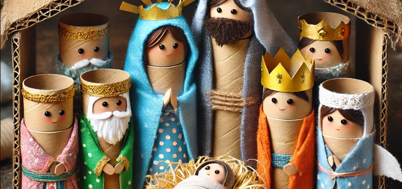 manualidades navideñas belen